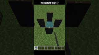 minecraft bedrock edition logic [upl. by Thornton690]