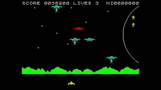 ZX Spectrum  Galactic Abductors 75120 [upl. by Lamont624]