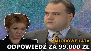 Miodowe Lata  ODPOWIEDŹ ZA 99000 ZŁ  Odcinek 20  Quiz [upl. by Philemol699]