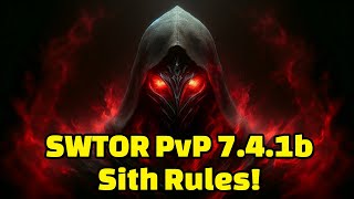 SWTOR PvP 741b Alderaan Civil War  Sith Rules  Darth Khan 2024 [upl. by Laertnom903]