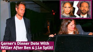 Jennifer Garner Enjoys Dinner with Boyfriend John Miller in LA After Ben Affleck amp JLo Divorce [upl. by Verena255]