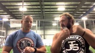 JTSstrengthcomZach Even Esh on Wrestling Strength Training [upl. by Aikahc]