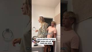 Telling my girlfriend I’m going to hangout with a girl prank gone wrong [upl. by Cordell]