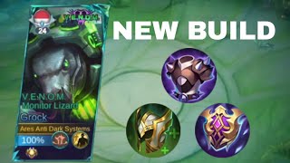 New Grock Build at Beginning of Season 34  Grock Best Build 2024  Grock Gameplay  MLBB mlbb [upl. by Vail690]