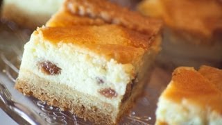 Cracow Style Cheesecake  Sernik Krakowski  Recipe 82 [upl. by Heath]