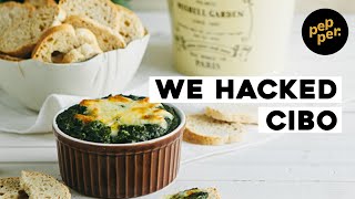 Cibos Spinach Zola Dip Recipe How to Make Cheesy Spinach Dip  Food Hack • Pepperph [upl. by Atal]