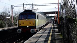 47830 passes Marston green on driver training [upl. by Nortad]