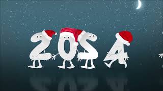 Wish You A HAPPY NEW YEAR 2024 Goodbye 2023 Welcome 2024 [upl. by Noevad]