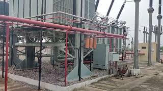 400220 kV Substation Visit 315 MVA Transformer Parts and Functionselectrical transformer [upl. by Lyda165]