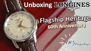 Unboxing  Longines Flagship Heritage 60th Anniversary Limited Edition [upl. by Ahsiaa]