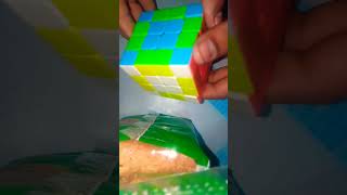 How to make chequerboard pattern on 4 by 4 Rubiks cube shorts [upl. by Sherrard]