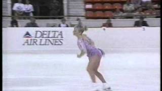 Elaine Zayak USA  1994 Goodwill Games Figure Skating Ladies Technical Program [upl. by Ednargel]