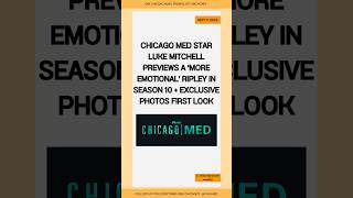 Chicago Med Season 10 Exclusive Photos First Look chicagomed [upl. by Nirrok]