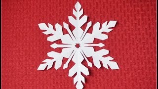 Paper Snowflake 2 Detailed tutorial intermediate level  Can YOU do it [upl. by Nayek]