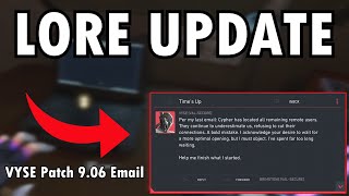 VYSE EMAIL EXPLAINED Patch 906 LORE [upl. by Jesse]