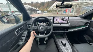 New Nissan Qashqai 2025 Test Drive POV [upl. by Crista]