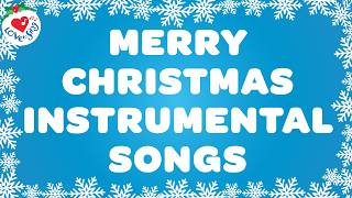 Top 48 Instrumental Christmas Songs Playlist 🎅 Christmas Karaoke Music with Lyrics [upl. by Aneris]