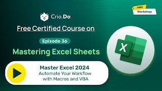 Master Excel 2024 Automate Your Workflow with Macros and VBA 🚀 [upl. by Dorren]