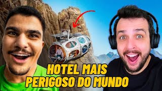 REACT UMA NOITE NO HOTEL MAIS PERIGOSO DO MUNDO  LACTEA  ROMINHO BRAGA [upl. by Konstantin]