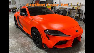 3M Neon Orange Supra Wrap [upl. by Aruasi]