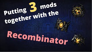 PoE Crafting  How to put 3 mods together using recombinators Step by Step [upl. by Junina474]