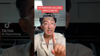 Unlock Your Future The 1 Tip for a Standout College Application rileyxchong [upl. by Stilu]