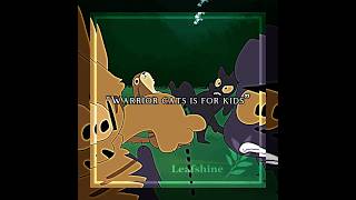 “Warrior cats is for kids” warriorcatsedit warriorcats edit cats depression [upl. by Ailadgim663]