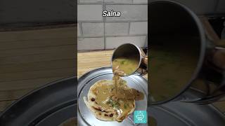 PAROTTA ❤️ salna parotta roadside streetfood food cooking parotta vegan [upl. by Naujyt]