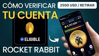 🚀 Cómo Verificar tu Cuenta en Rocket Rabbit 🐰 y Ser Elegible para Airdrops 💰  Guía Paso a Paso ✅ [upl. by Nora]