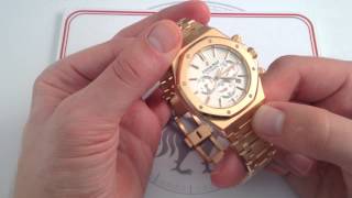 Audemars Piguet Royal Oak Chronograph 26320OR Luxury Watch Review [upl. by Ferrell]