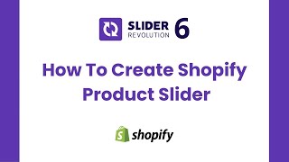 How To Create Shopify Product Slider  Shopify Slider Revolution Tutorials  ShopiDevs [upl. by Yuu]