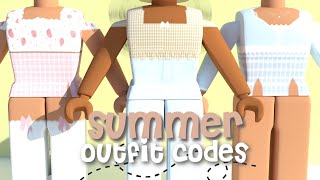 Aesthetic summer outfit codes for Bloxburg II roblox Bloxburg outfit codes II blox architex [upl. by Cheatham]