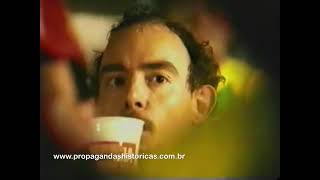 Comercial da cerveja Brahma com o jogador Ronaldo ano 1998 [upl. by Darleen]