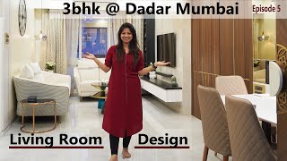 Living Room Interior Design India Hall Interior Design Ideas luxury Apartment Tour Mumbai Nihara [upl. by Osrick]