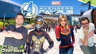 Marvel Avengers Campus At Disneyland Paris New Rides Shows Characters amp More [upl. by Aimekahs]