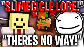 Quackity REVEALS Slimecicle LORE ON DREAM SMP dream smp [upl. by Katzen]