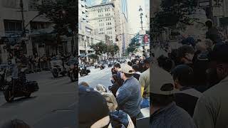 Veterans day parade in New York Harley Davidsson troop [upl. by Nicodemus]