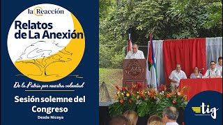 Relatos de La Anexión Sesión solemne del Congreso en Nicoya [upl. by Ssac]