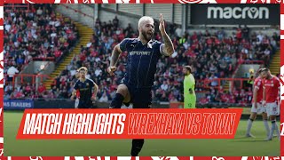 Match Highlights Wrexham vs Swindon Town [upl. by Lletnohs900]