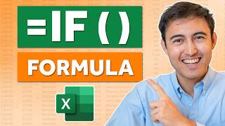 Master the IF Formula in Excel Beginner to Pro [upl. by Tenn]