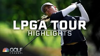 2024 Amundi Evian Championship Round 3  LPGA Tour Highlights  Golf Channel [upl. by Notterb]