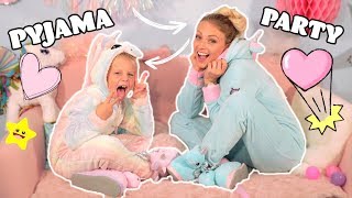 ♡• NOTRE 1ère PYJAMA PARTY  •♡ [upl. by Akemrej]