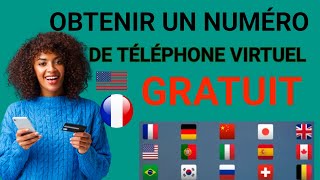 Obtenir un numéro virtuel gratuit partout dans le monde [upl. by Natfa339]