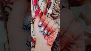 simple nailart design 💅❤️ nailart nails youtubeshorts trending viral fashion naildesign [upl. by Shu]