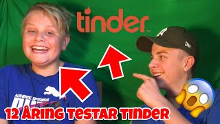 12 ÅRING HAFFAR BRUDAR PÅ TINDER går bra [upl. by Merell]