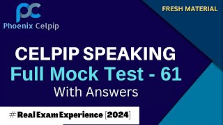 CELPIP Speaking Test  61  Sample Answers to Score High [upl. by Itsrik84]