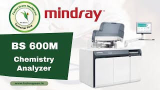 MINDRAY BS 600M Chemistry Analyzer  Marketed by Fusion Green [upl. by Kip]