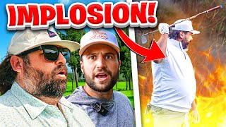 The Greatest Meltdown In Youtube Golf History [upl. by Yllah]