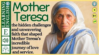 English story for listening 🍁 Mother Teresa  Graded Reader Level 3   WooEnglish [upl. by Elahcar]