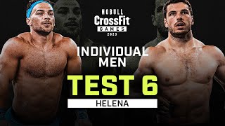 Helena — Men’s Individual Test 6 — 2023 NOBULL CrossFit Games [upl. by Fischer]